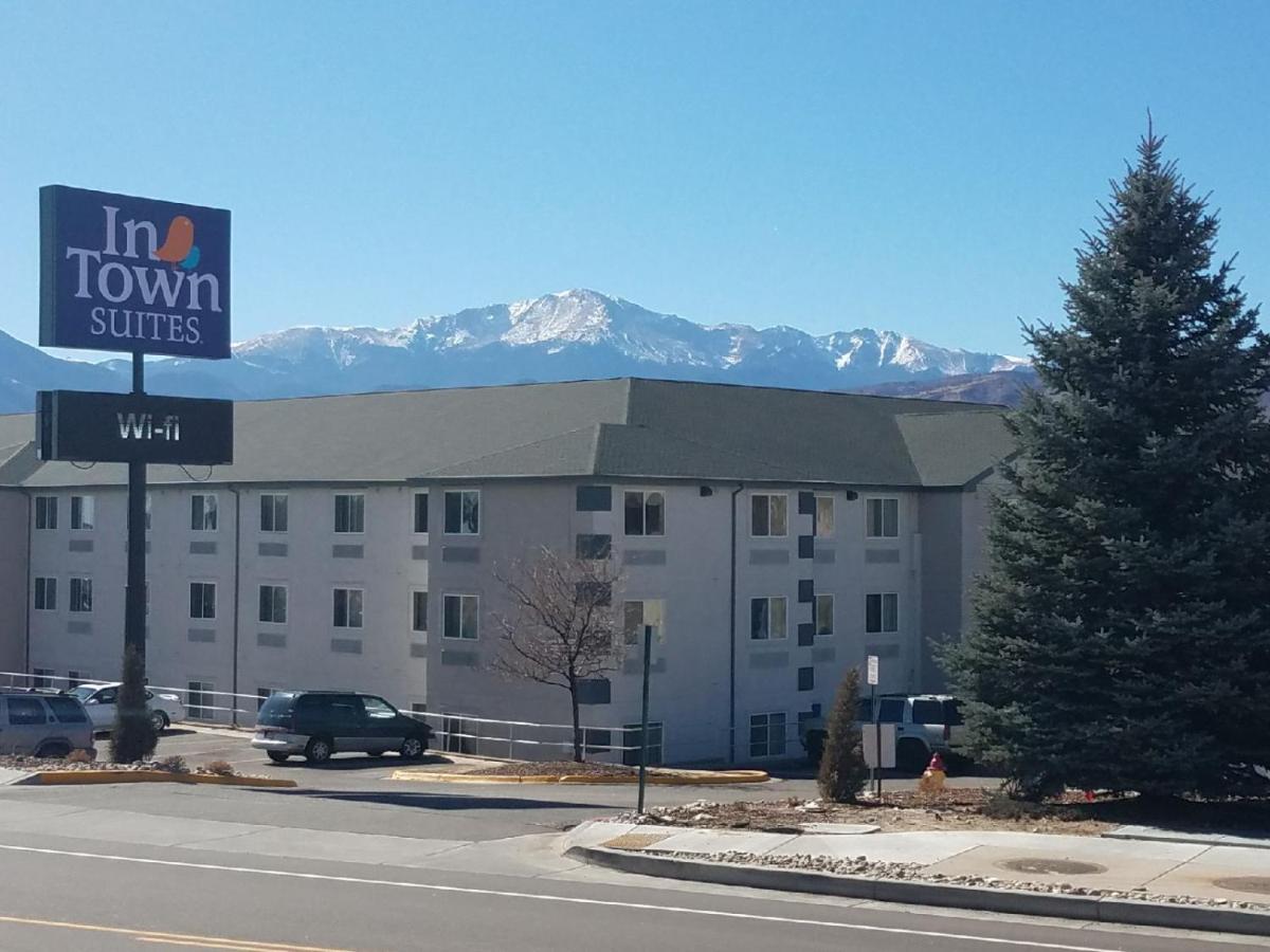 Intown Suites Extended Stay コロラドスプリングス エクステリア 写真